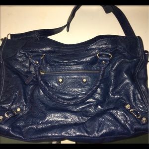 Gorgeous Blue Balenciaga bag